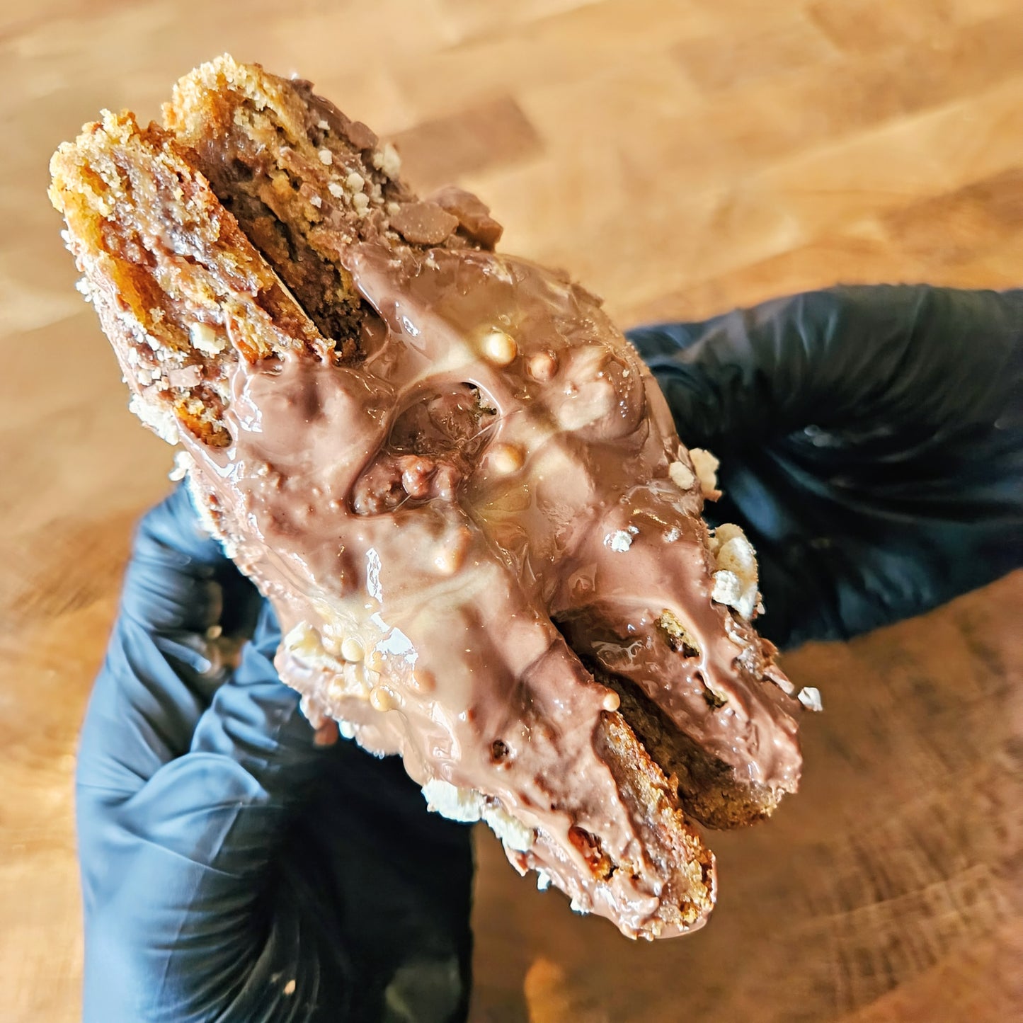Malteaser Bunny Stuffed Cookie